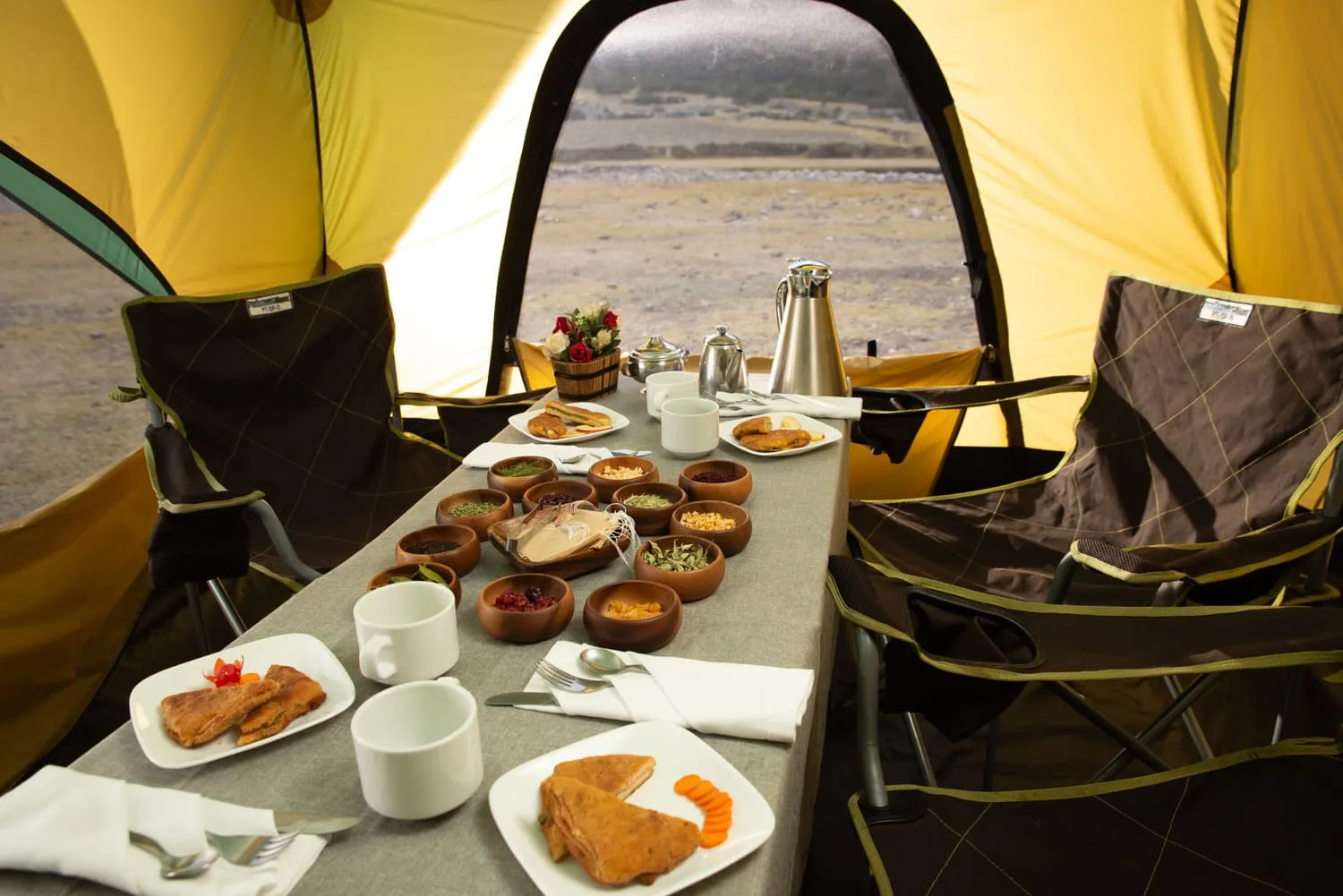 Tent decoration